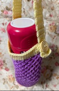 手作 珍珠奶茶杯套 收納提袋 環保飲料袋