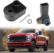 MAP Sensor with Black Spacer Kit Compatible with 2011-2019 Ford F-250 F-350 Super Duty 6.7L Diesel，M