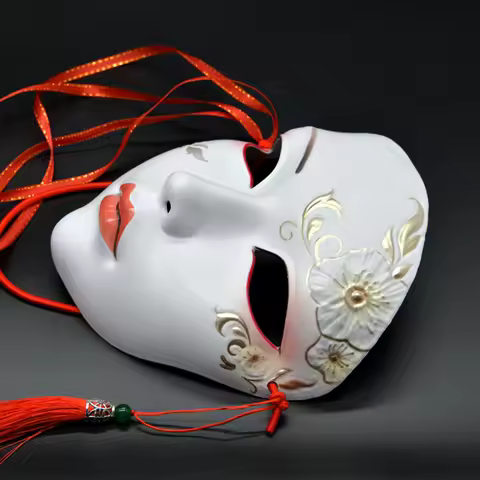 Role Play Mask Decorative Cosplay Mask Beauty Mask Intricate For Halloween Party Photo Prop Diy Proj
