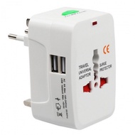 2 USB 2.1A Universal Internasional World Travel Adapter