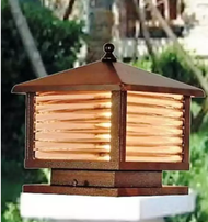 Biglite Outdoor Post Lamp KF2108/300 BRN Modern/ Contemporary LED Lighting