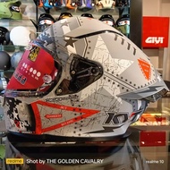 KYT R2R PRO ASSAULT MATT SILVER GREY ECE22.06 HELMET