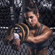 ยิมนาสติกแหวนโ Wood Gymnastic Rings Olympic Rings 1pair Premium Heavy Duty Cross Training Wood Gymna