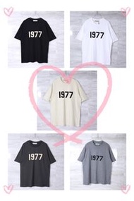 FEAR OF GOD ESSENTIALS第八季復線高街1977繫列短袖男女同款