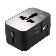 Hot Sale Travel Adapter with Dual USB Port Universal Adapter UK to EU Plug