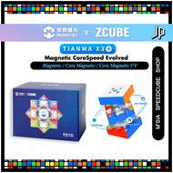 [JPEARLY] Zcube x Moretry Tianma X3+ / Magnetic & Core Magnetic & Core Magnetic UV / Speedcube 3x3 C