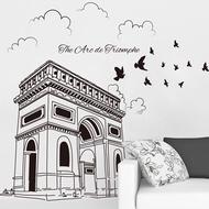 Removable wall sticker sticker living room sofa Background wall paper ornament paper