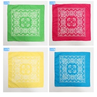 Cotton Fashion 55cm x 55cm Hip Hop Paisley Bandana Classic Square Scarf Original Headband Printed