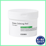 [COSRX] One Step Green Hero Calming Pad (70 Pads), Green-Rx Complex 10%, PHA 0.25%, Mild Calming,Toner, Green Tea Extract Water 74.6%