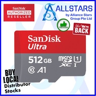 (ALLSTARS PROMO) SANDISK 512GB SQUAC ULTRA A1 MicroSDXC Memory Card / U1 (SDSQUAC-512G-GN6MN)-WRTY 1