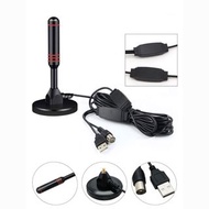 包郵❤️無線電視天線接收器 數字電視天綫 電視天線地面波數位電視機無線天線 室內外地面電視訊號接收器連天線 DTMB高畫質訊號接收器天線家用萬能 ❤️3米長線 （無線收視 不需網絡 即插即用）