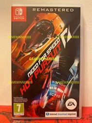 （中古二手）Switch NS遊戲 極品飛車 超熱力追緝 NEED FOR SPEED HOT PURSUIT REMASTERED 歐版中英文版