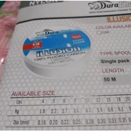 Illlusion leader string 25m flouro carbon 100 percent size only 55lb