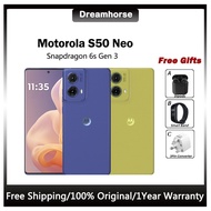 Motorola S50 Neo Snapdragon 6s Gen 3 6.7inch P-OLED Android 14 5000 mAh Smartphone