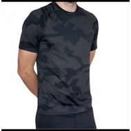 Men's Black Army T-Shirt - Black Army Camouflage Short Sleeve T-Shirt