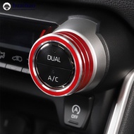 HUAIHAO 2Pcs Car AC Climate Control Knob Trim Button Cover Auto Accessories Control Knob Cover For T