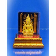 泰國最完美,優雅,高贵佛祖像「金娜啦佛祖」成功佛(最灵愿佛祖之一,又称;双龙佛,,于后面有两条火龙也叫火龙佛祖)迷你供奉式小金身Success Buddha,Phra Chinnarat Bucha