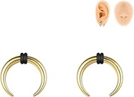 00G-16G Septum Pincher Tapers Septum Rings Stainless Steel Pincher Septum Piercings C Shape Buffalo 