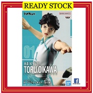 【100% ORI 🇯🇵】 【TORU OIKAWA】BANPRESTO HAIKYU POSING FIGURE 排球少年 818HOBBY
