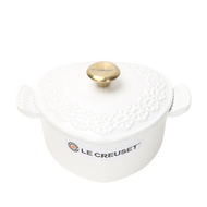 France LE CREUSET 20cm enamel cast iron pot heart shaped pot love pot casserole boiling cooking cook