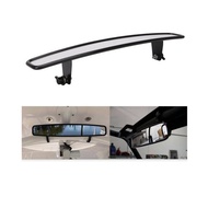 15" Wide Rear View Race Clear Mirror 1.75" Bar Clamp ATV UTV for Polaris Yamaha