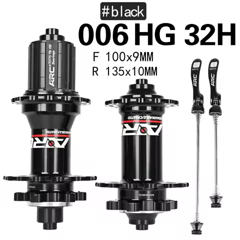ARC MT006 28\32\36H Mountain Bike Hub 4 Pawls 90 Clicks 7075 Ultra-high-strength Aluminum Alloy HG 8
