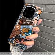 Ốp lưng điện thoại Guanglu cho IQOO 13 12 Pro 11 9 Z9 Turbo Z8X họa tiết chó denim