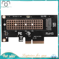 【muguang15】M.2 NVME SSD to PCIe 4.0 Adapter Card 64Gbps SSD PCIe4.0 X4 Adapter for Desktop PC PCI-E GEN4 Full Speed
