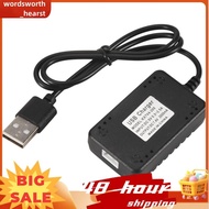7.4V 2000Mah XH-3P Quick USB Charger for  144001 XK K130 12428 A959-B A979 A979-B K989 K969 RC Car V