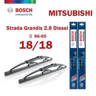 ใหม่ล่าสุด 2019 โปรโมรชั่นลดรับหน้าฝน Bosch ใบปัดน้ำฝน รุ่น Advantage สำหรับรถยนต์มิตซูบิชิ Mitsubis