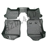 GZDL4WD 4x4 off road 3D  car rubber mat TPE  Car Floor Mats for  Ranger 2023 T9 Wildtrak XLT XL Doub