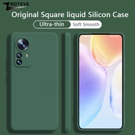 Mi12 Case Zroteve Square Soft Liquid Silicone Cover For Xiaomi Mi12 Mi12T Mi12X Mi11 Mi11T Pro Xiomi