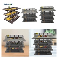 [Ready Stock] 1/64 DIECAST Modellauto -Display -Case Garage Diorama Display Showcase Layout