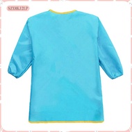 [szxmkj2lp] Kids Apron Long Sleeve Waterproof Smock, 90 / 105-130 / 130-150cm Height