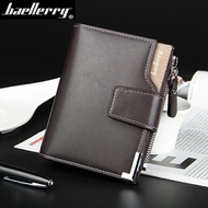 Baellerry Brand Wallet Men's Genuine Leather Men's Wallet Wallet Short Style Men's Clutch Leather Wa