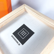 3D Photo Frame 15x15 cm Wooden Frame - Home Decoration Photo Frame