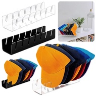Acrylic Cap Storage Rack With Slots Baseball Cap Display Stand Cap Storage Container Household Stora