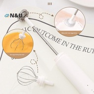 N&U Milk Frother Machine Wireless Electric Mixer, Hands - Free 2 - In - 1 Whisk, 3 - Speed Rechargea