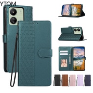 New  Wallet Phone Case For Sharp Aquos R6 Sense 6 Retro PU Leather Shockproof Flip Cover With Cards 