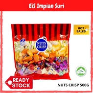 (Ready Stock) Twin Fish Nuts Crisp 500g / Golden Prawn Peanut Crisp 350g Nuts Kacang Snack Movie Snack Halal Certified