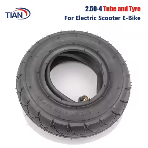 2.50-4 Tires 2.50-4 Pneumatic Tires for Motorcycles BMX Unicycle Tires Gas Electric Scooters Bicycle