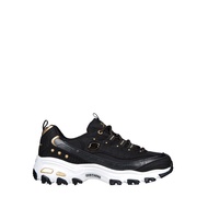 SKECHERS D'LITES WOMEN'S FITNESS SHOES - BLACK