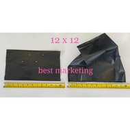 12x12 PolyBag / Plastik Semaian Hitam (1KG)