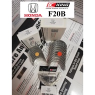 KING Bearing HONDA F20B 2.0L DOHC VTEC 1997-2001 Accord CF4 CF5 CF9 CL3