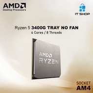 Processor AMD AM4 Ryzen 5 3400G TRAY NO FAN