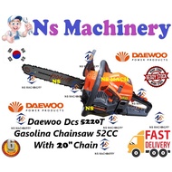 Daewoo DCS5220T 20” Chainsaw 52CC with 20"chain