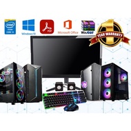 READY STOCK (New) i5 Desktop Komputer/ Desktop Gaming Pc/ Office Desktop Computer