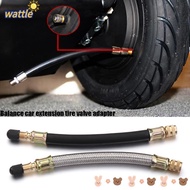 WATTLE Extended Nozzle Electric Scooter Tire Inflator Skateboard Cycling Tool Scooters Valve Adapter