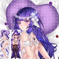 New Style Genshin Impact Beelzebul Raiden Shogun Dakimakura Pillow Case Anime Pillow CoverBedding Pr