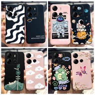 For Tecno Spark Go 2023 Case Cute Astronaut Soft Silicone Phone Cover For Tecno Pop 7 Pro BF7 BF7 BF